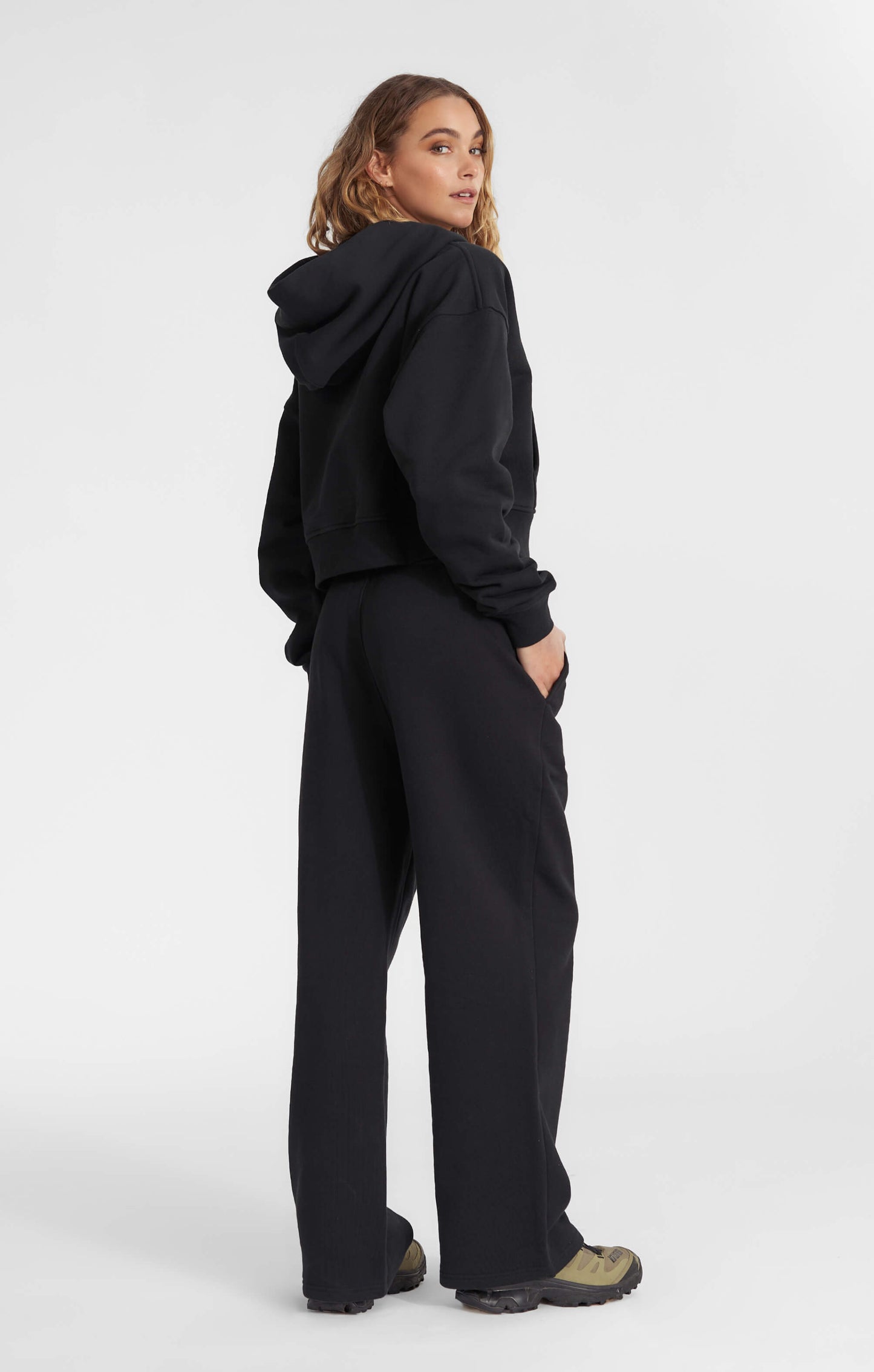THE SWEAT™ ZIP UP HOODIE - BLACK