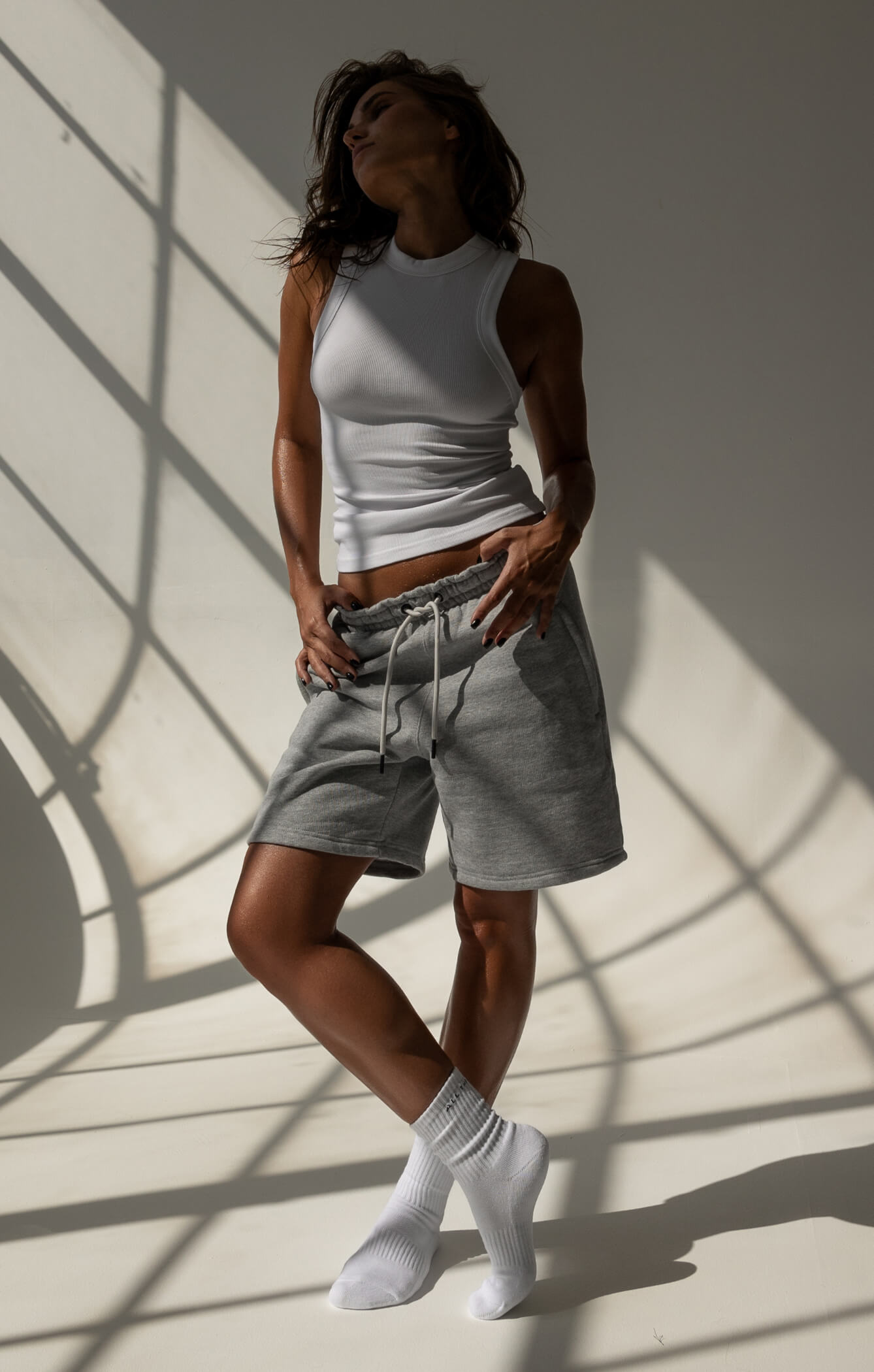 THE A.T.G CREW SOCK - WHITE