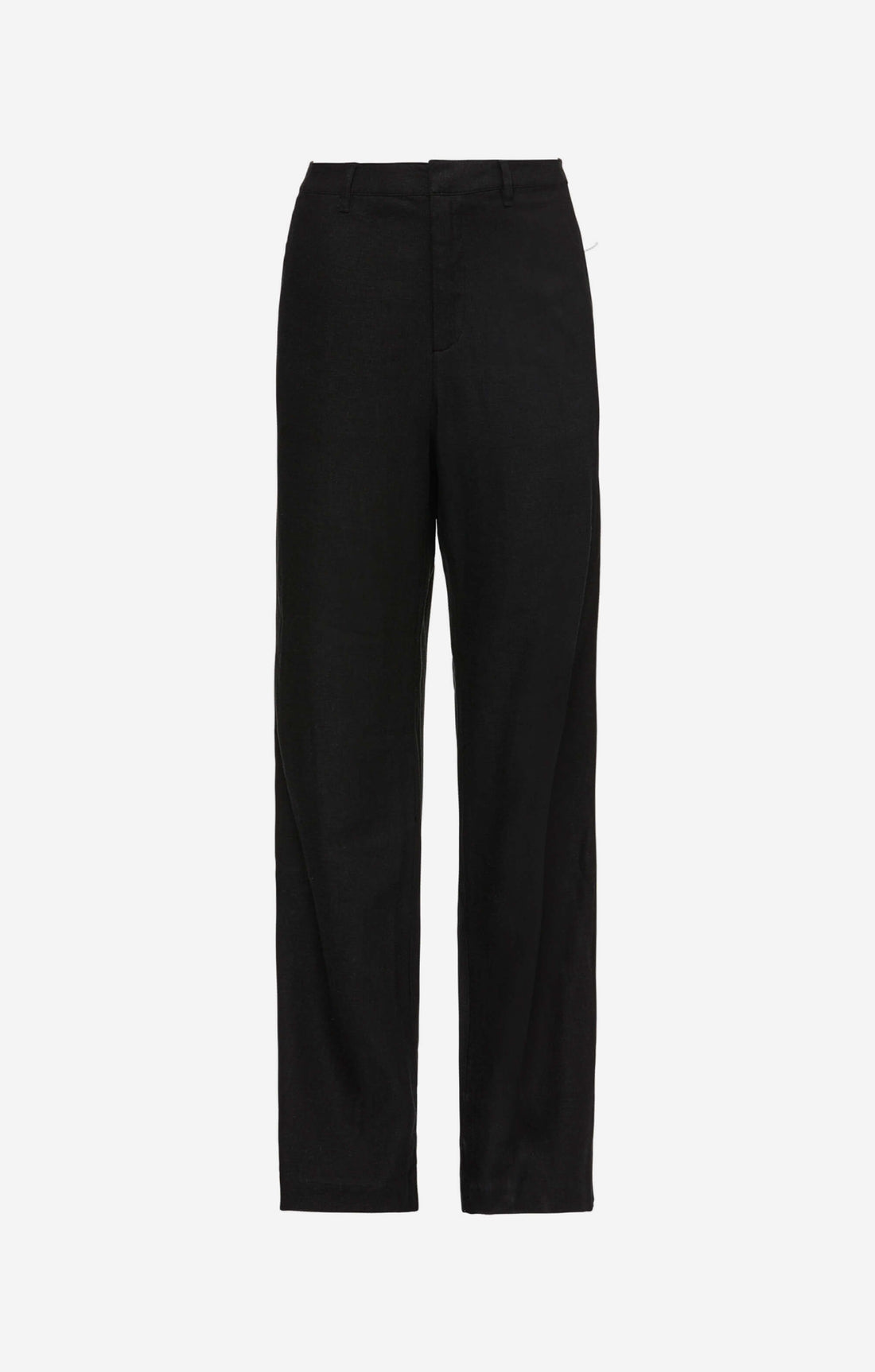 LINEN CLASSIC PANT - BLACK