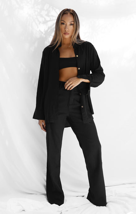 THE SIGNATURE SHIRT - BLACK
