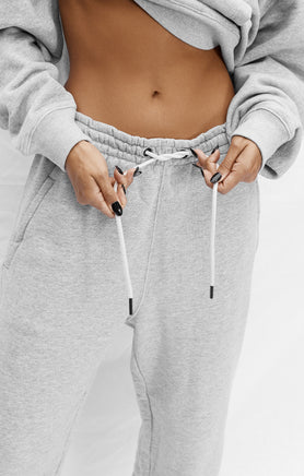 THE A.T.G SWEAT™ TRACK PANT - HEATHER GREY