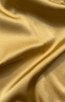 THE SILK CLASSIC DRESS - GOLD