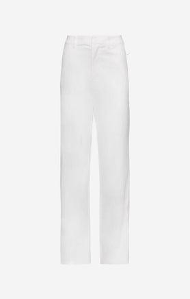 THE LINEN CLASSIC PANT - WHITE