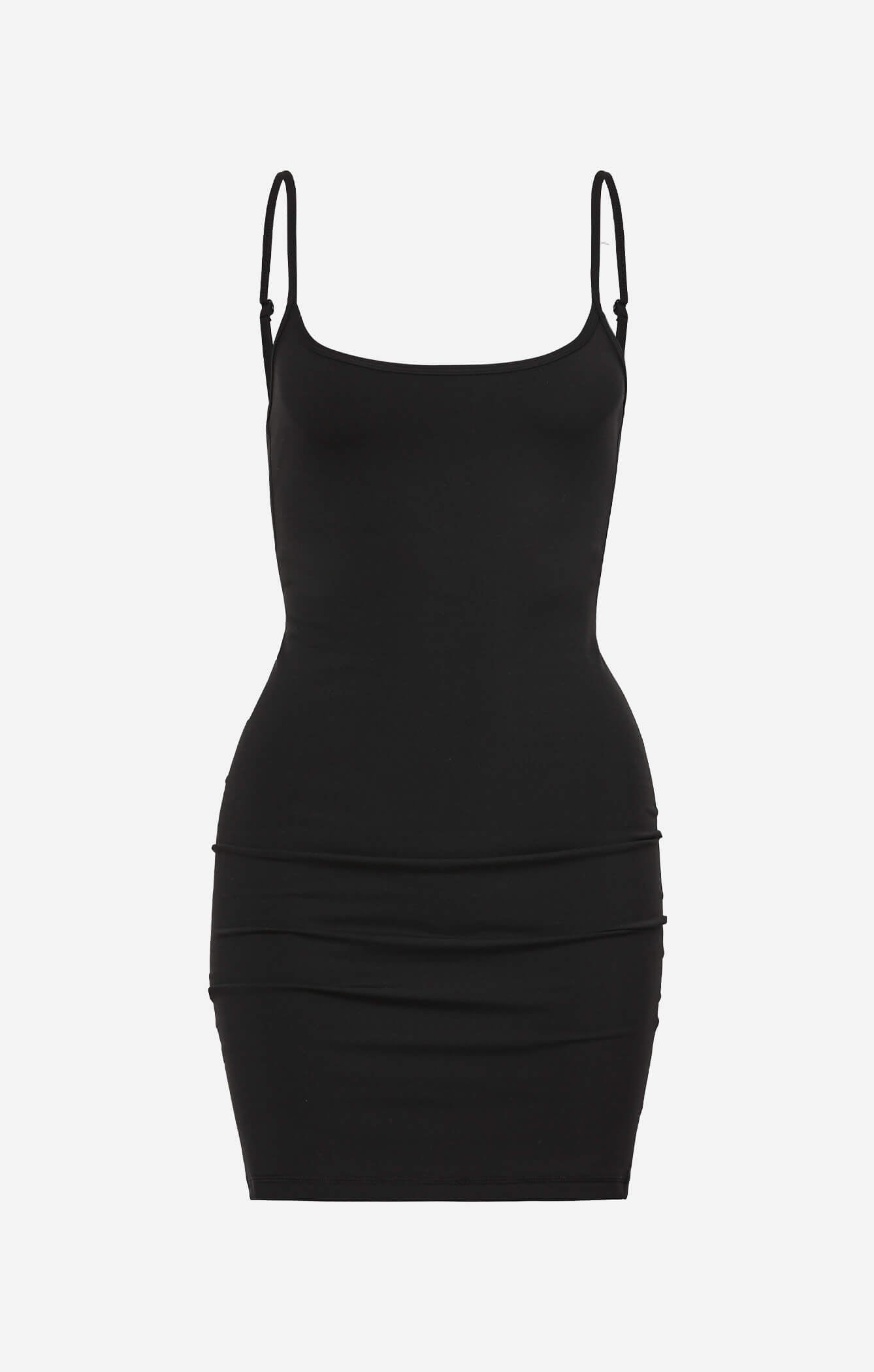 THE A.T.G SCULPT™ SLIP DRESS - BUTTER BLACK