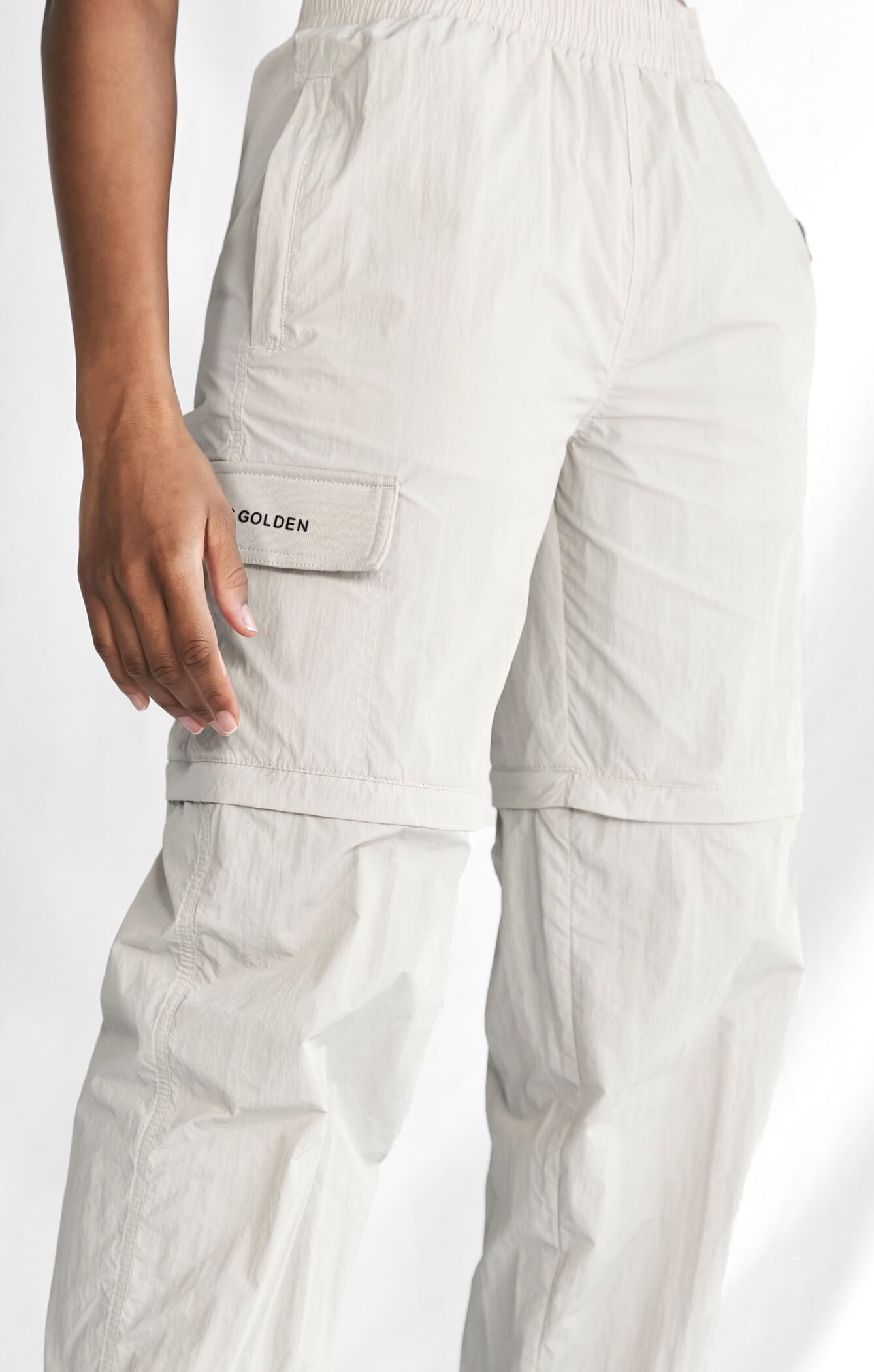 THE A.T.G UNISEX SPRAY PANTS - STONE