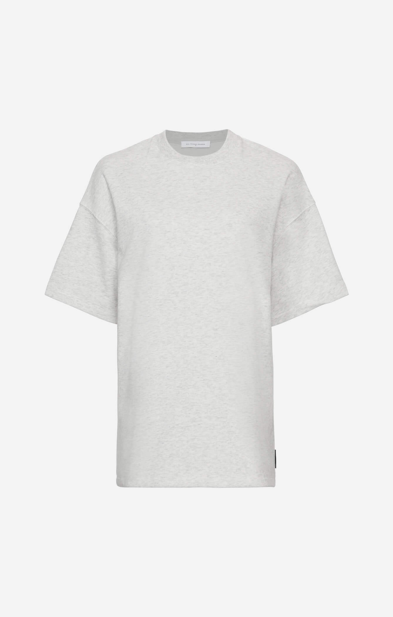 THE TERRY TEE - ICE GREY