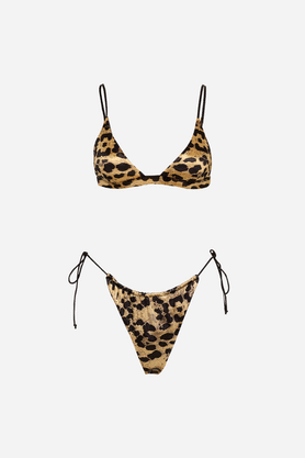 THE TRIANGLE TOP - LEOPARD